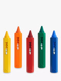 Munchkin washable bath crayons set of 5 colors, imported from the UK