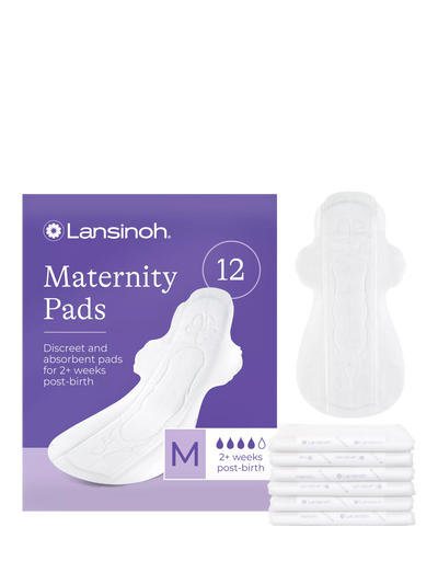 Lansinoh Discreet Absorbent Maternity Pads Pack of 12