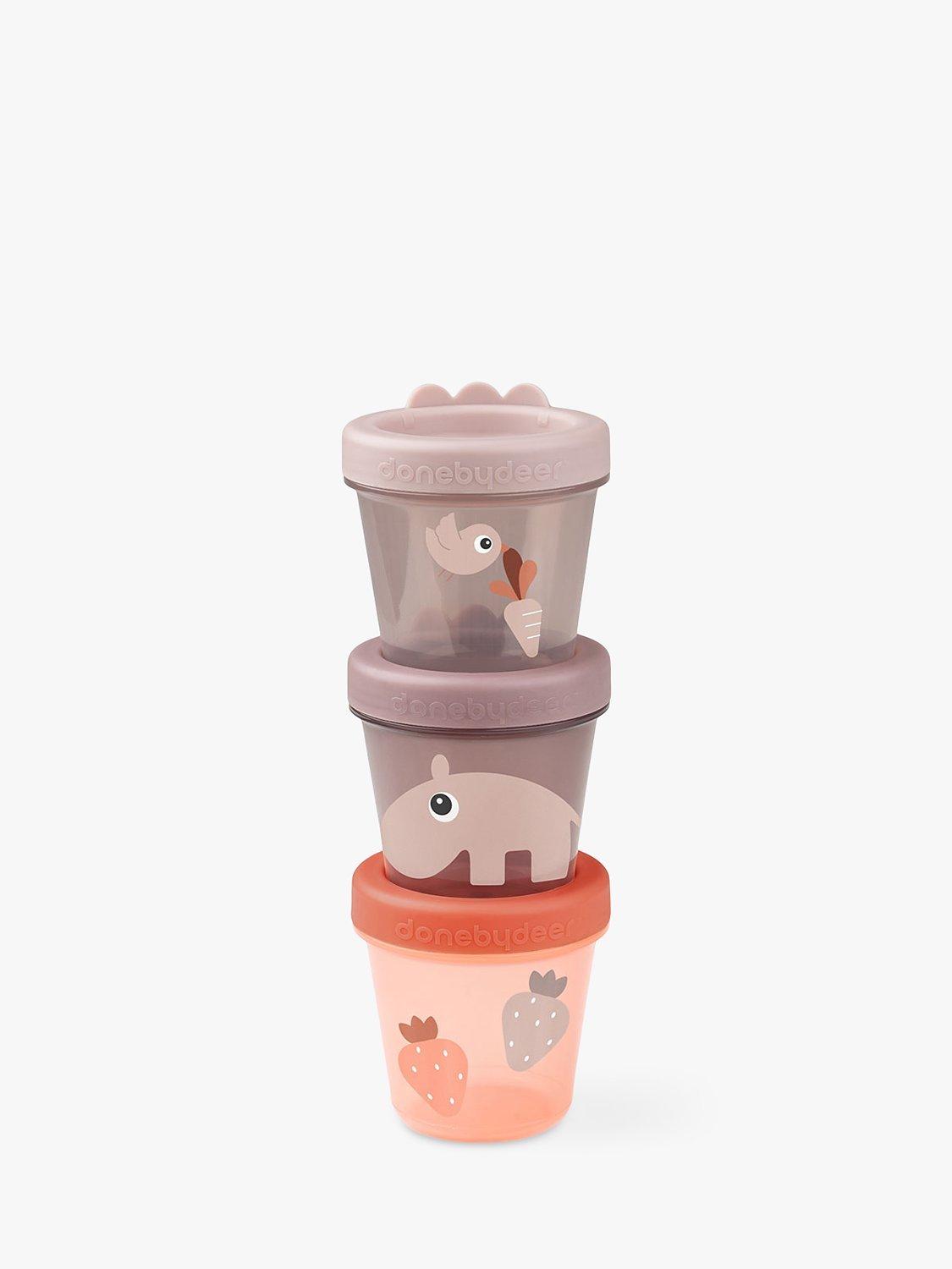 Done by Deer food containers pack of 3 - British product