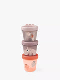 Done by Deer food containers pack of 3 - British product