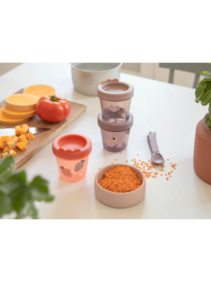 Done by Deer food containers pack of 3 - British product