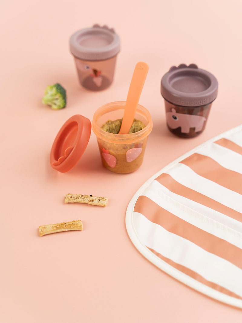 Done by Deer food containers pack of 3 - British product