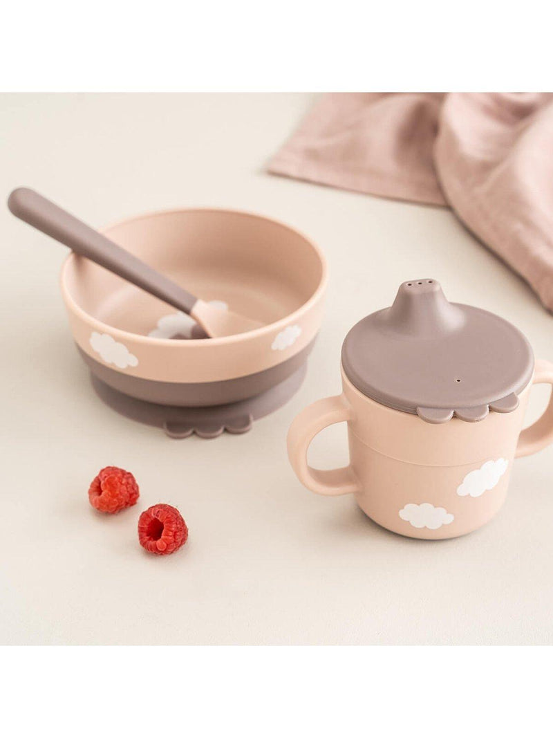 Done by Deer Foodie Meal Set bowl, cup, and spoon - British product