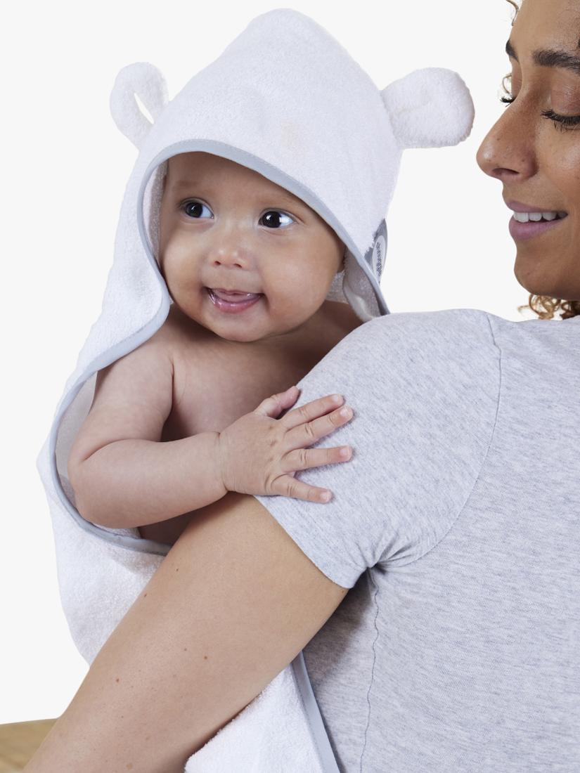 Shnuggle Wearable Baby Towel White (British brand)