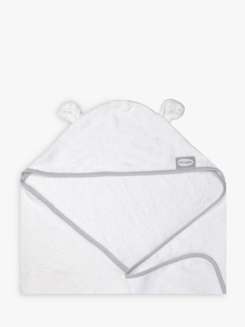 Shnuggle Wearable Baby Towel White (British brand)