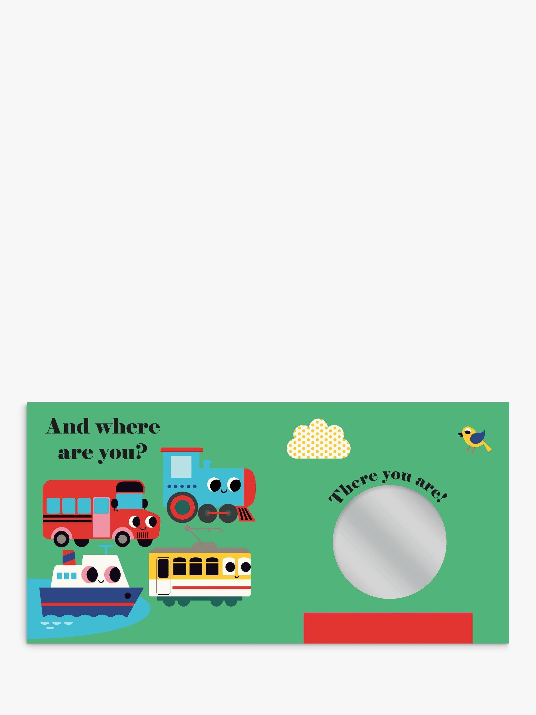 Felt Flaps Where's Mr Train lift-the-flap children's book - British product