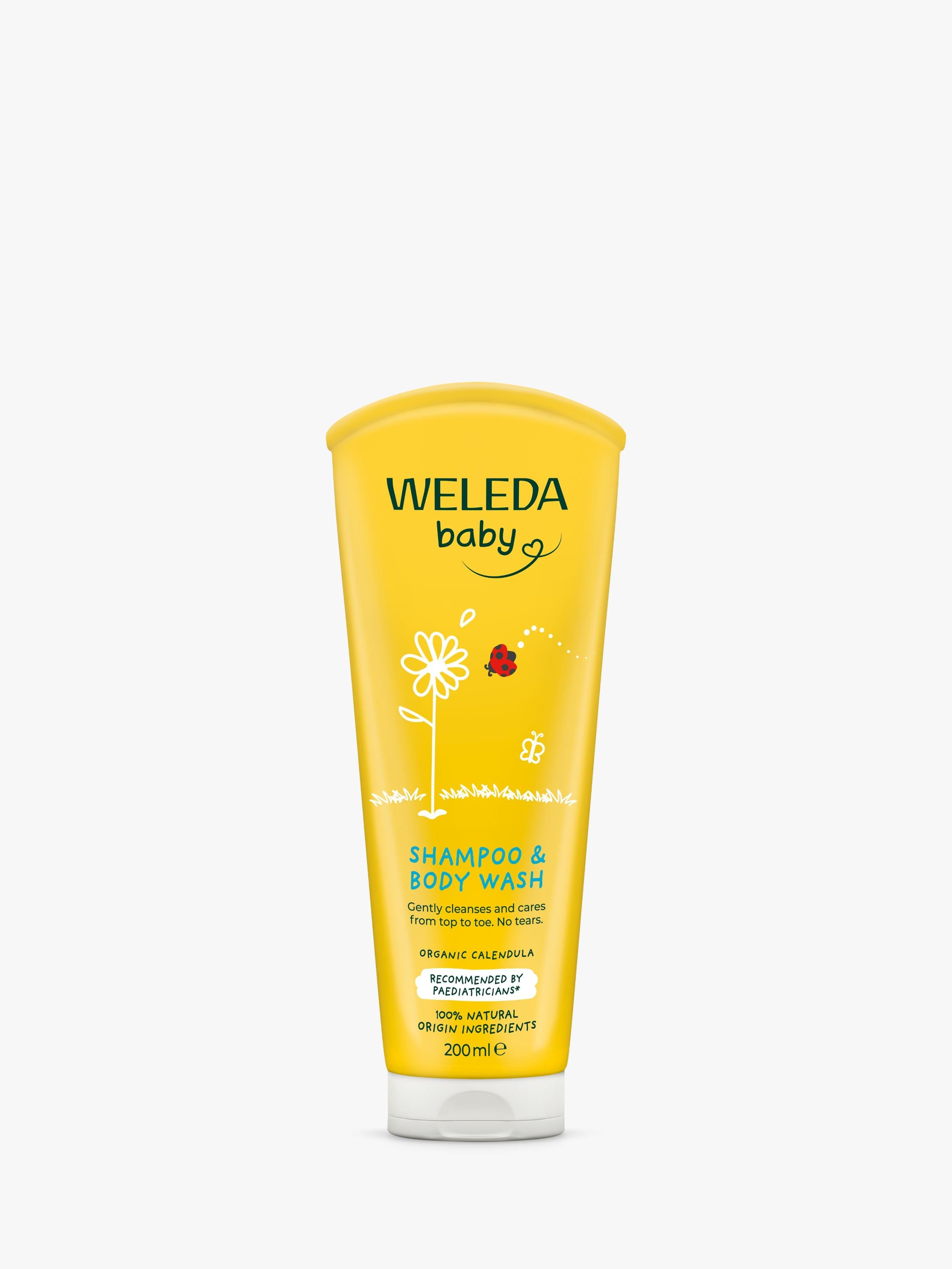 Weleda Baby Calendula Shampoo & Body Wash 200ml (British brand)