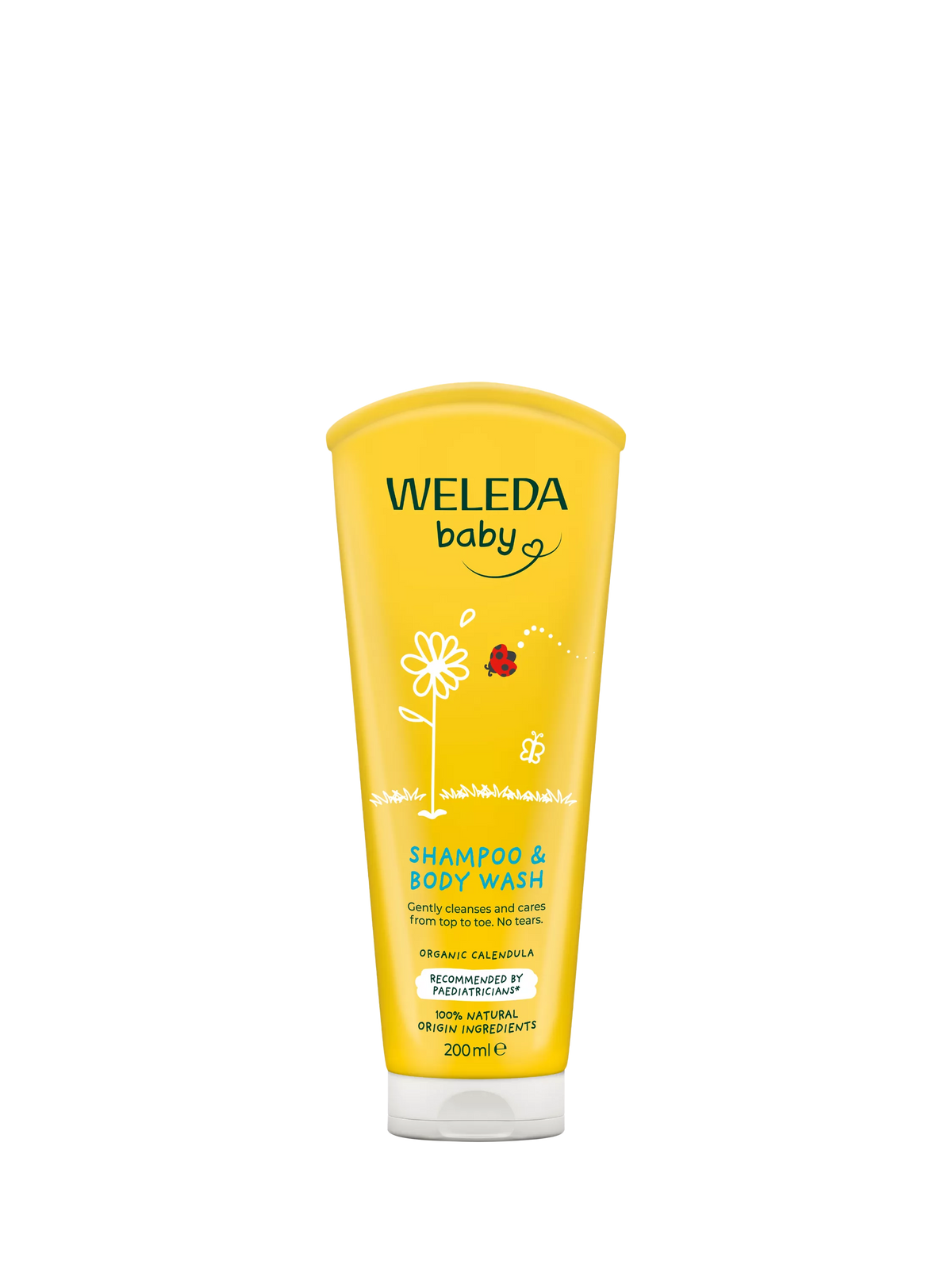Weleda Baby Calendula Shampoo & Body Wash 200ml (British brand)