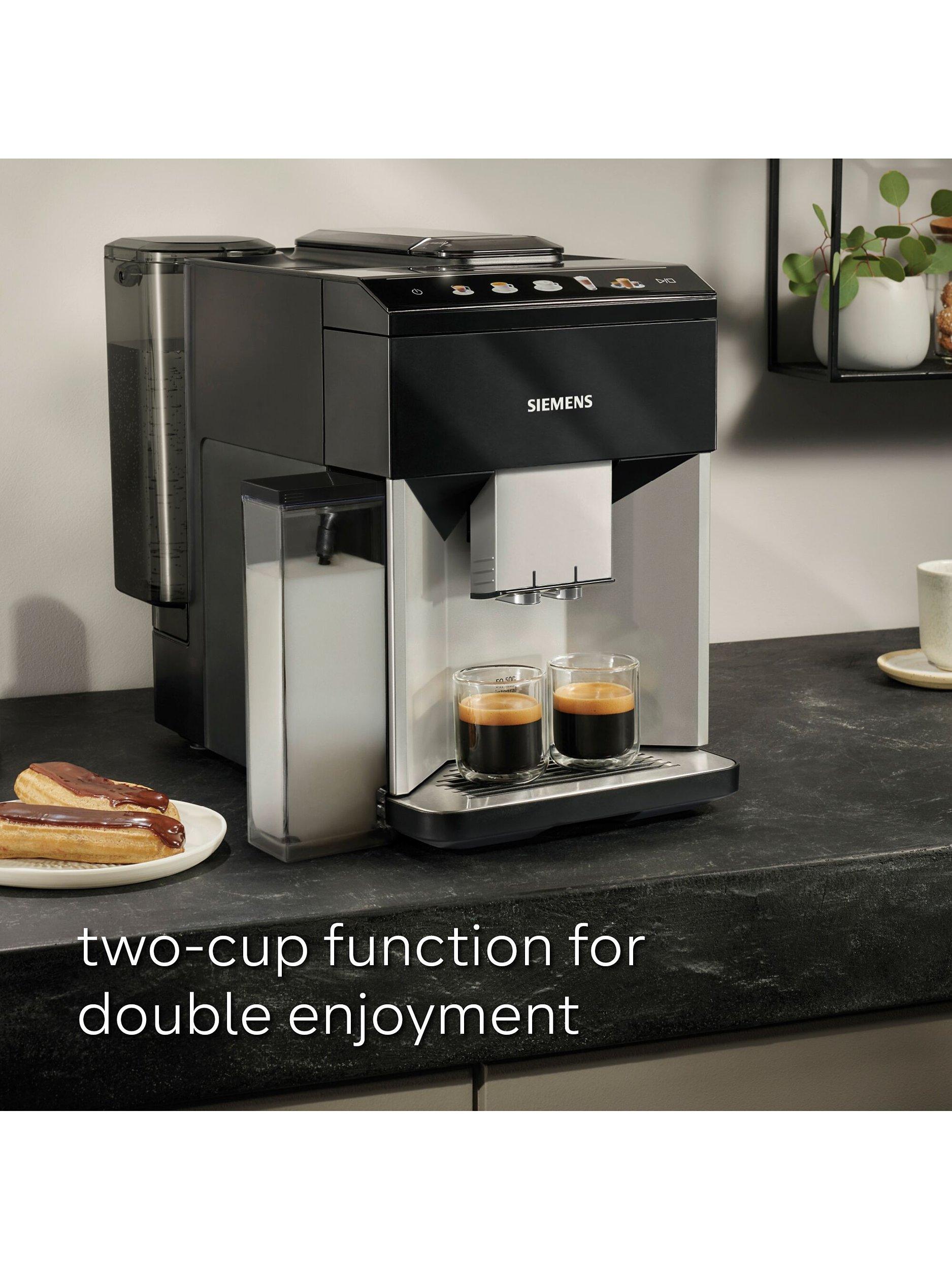 Siemens bean to cup coffee machine piano black (British brand)
