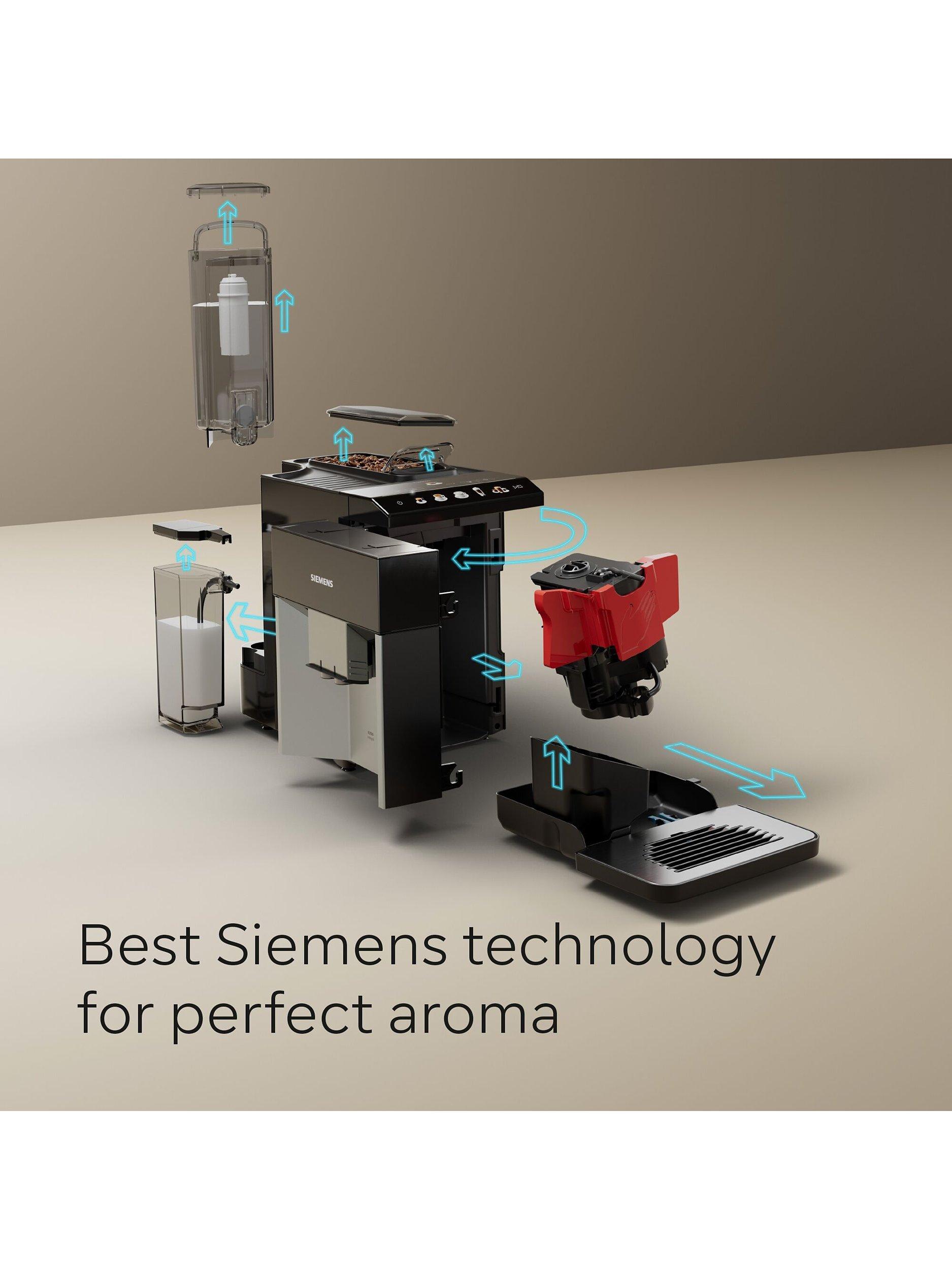 Siemens bean to cup coffee machine piano black (British brand)