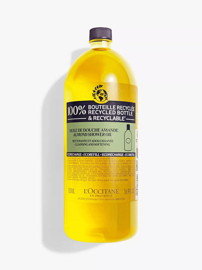 Almond Shower Oil Eco Refill 500ml