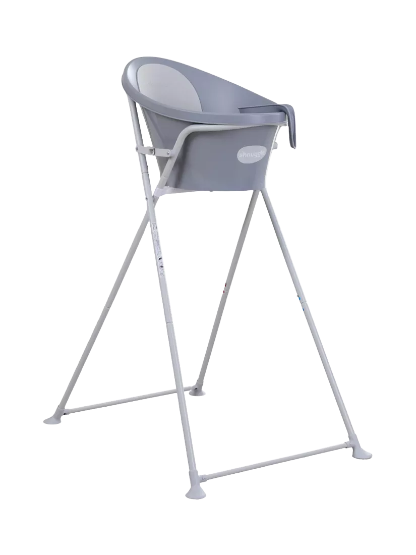 Shnuggle Baby Bath Stand, White - McGrocer
