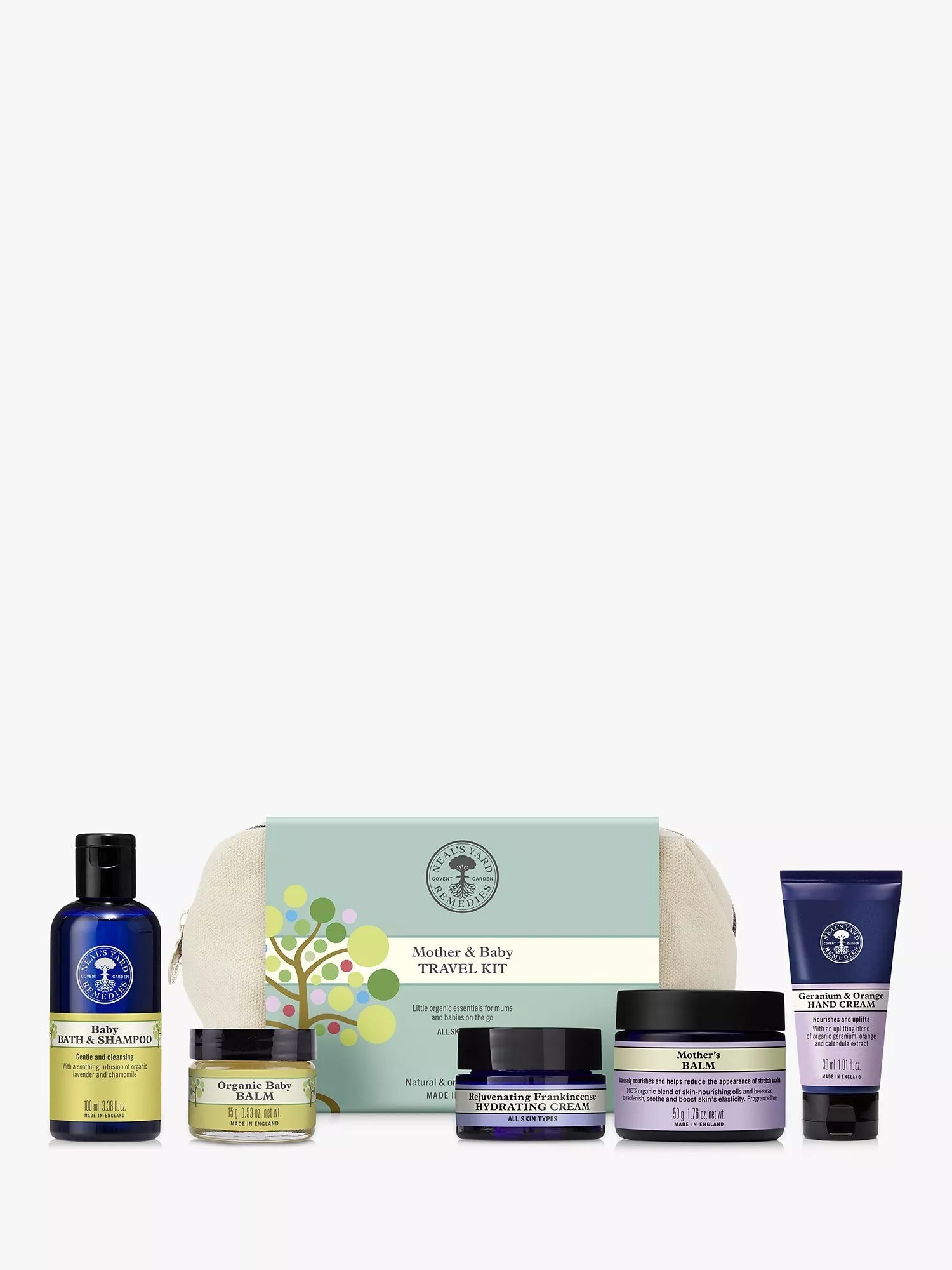Neal's Yard Remedies Mother & Baby Travel Kit - McGrocer