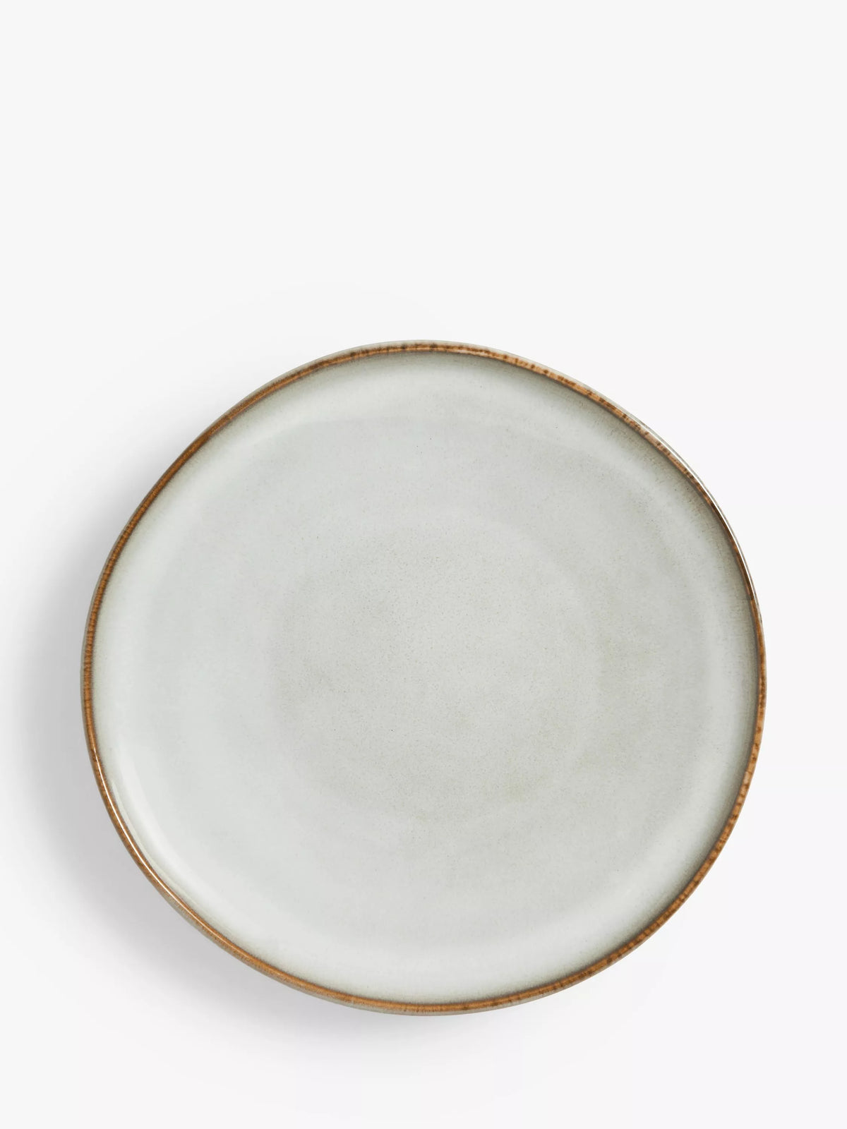 John Lewis reactive glaze stoneware side plate 21cm Moonlight, UK version