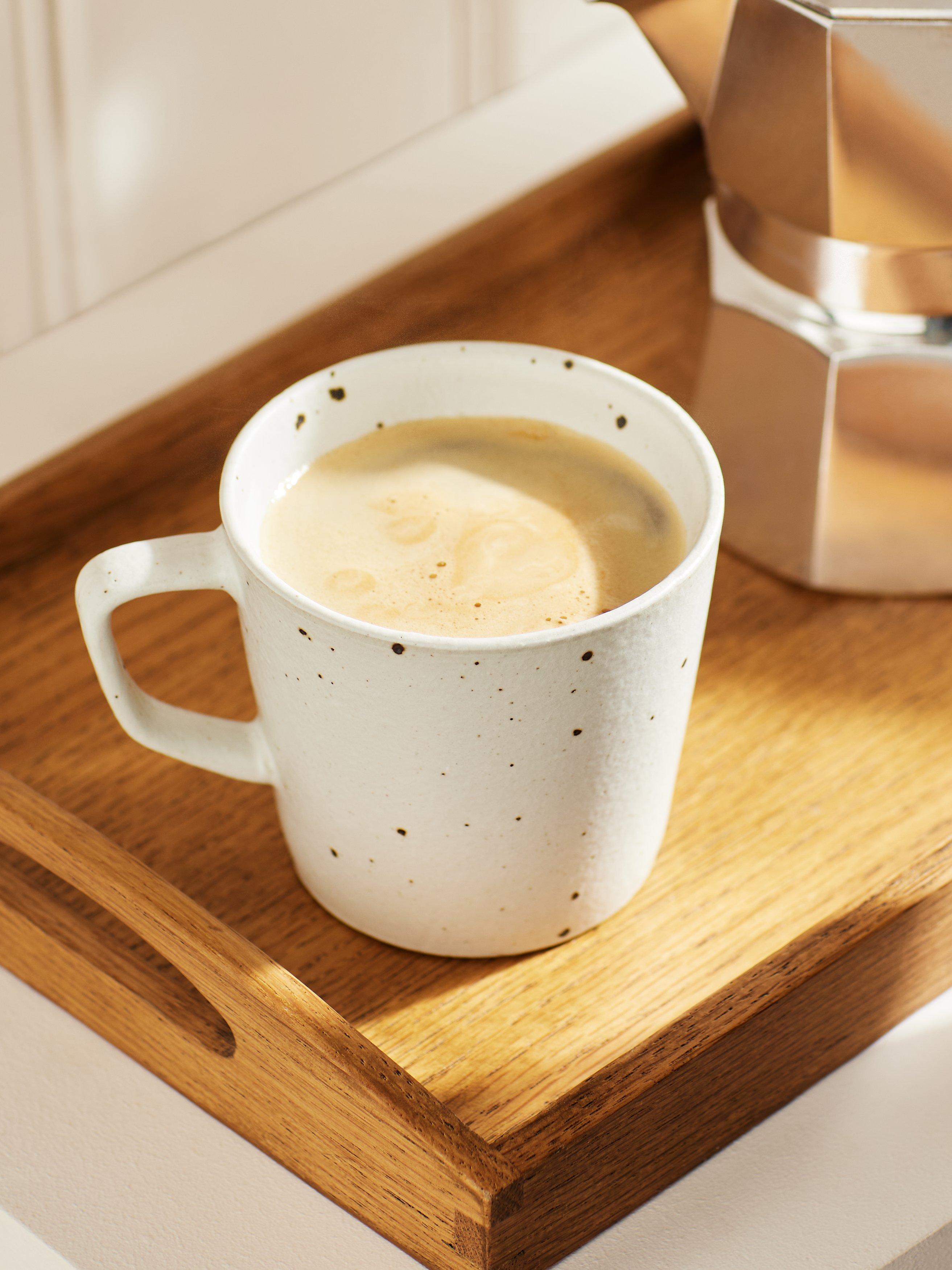 John Lewis glazed stoneware coffee mug 230ml, UK version