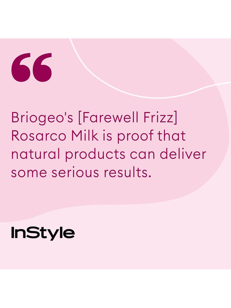 Briogeo Farewell Frizz Rosehip, Argan and Coconut Rosarco Milk Leave-In Conditioning Spray 147ml - British product
