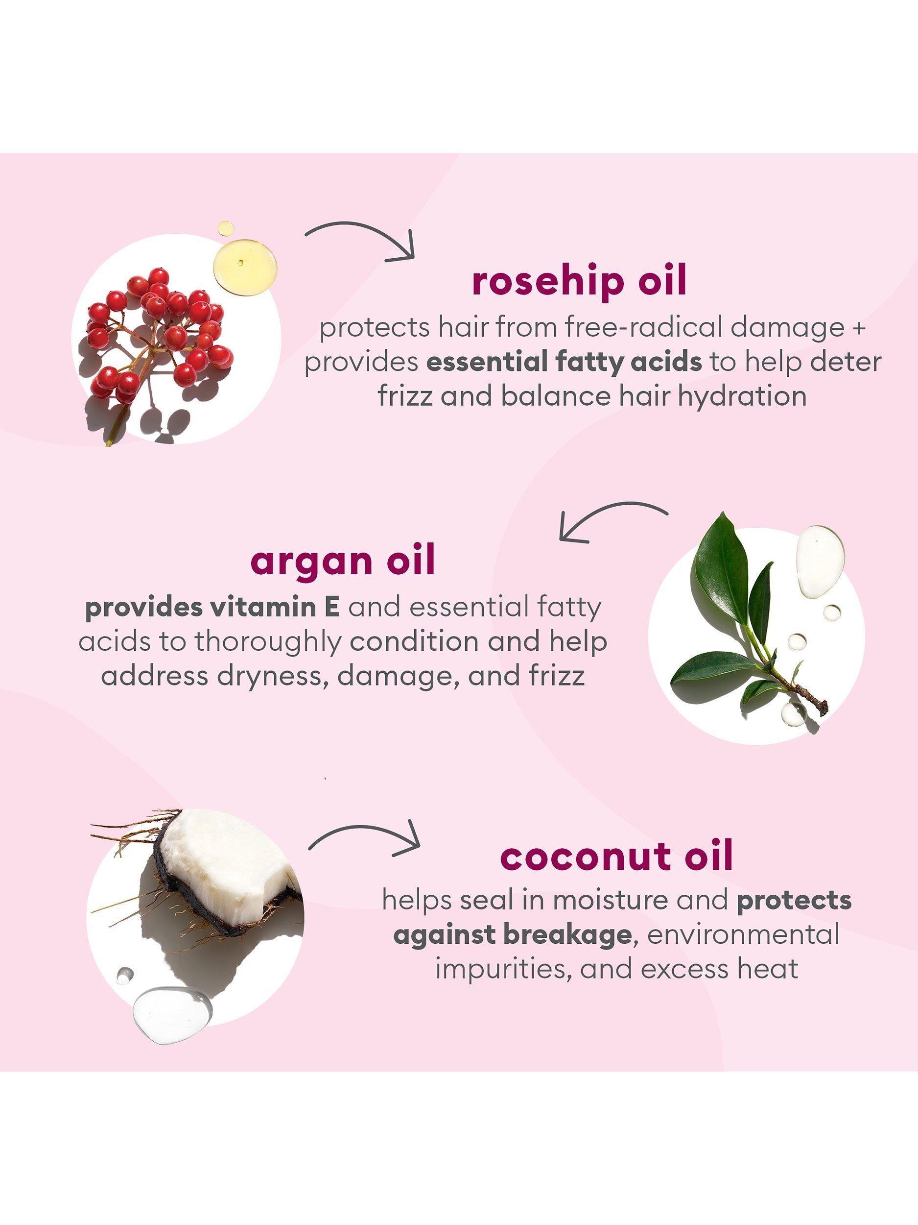 Briogeo Farewell Frizz rosehip argan coconut smoothing conditioner 236ml - British product
