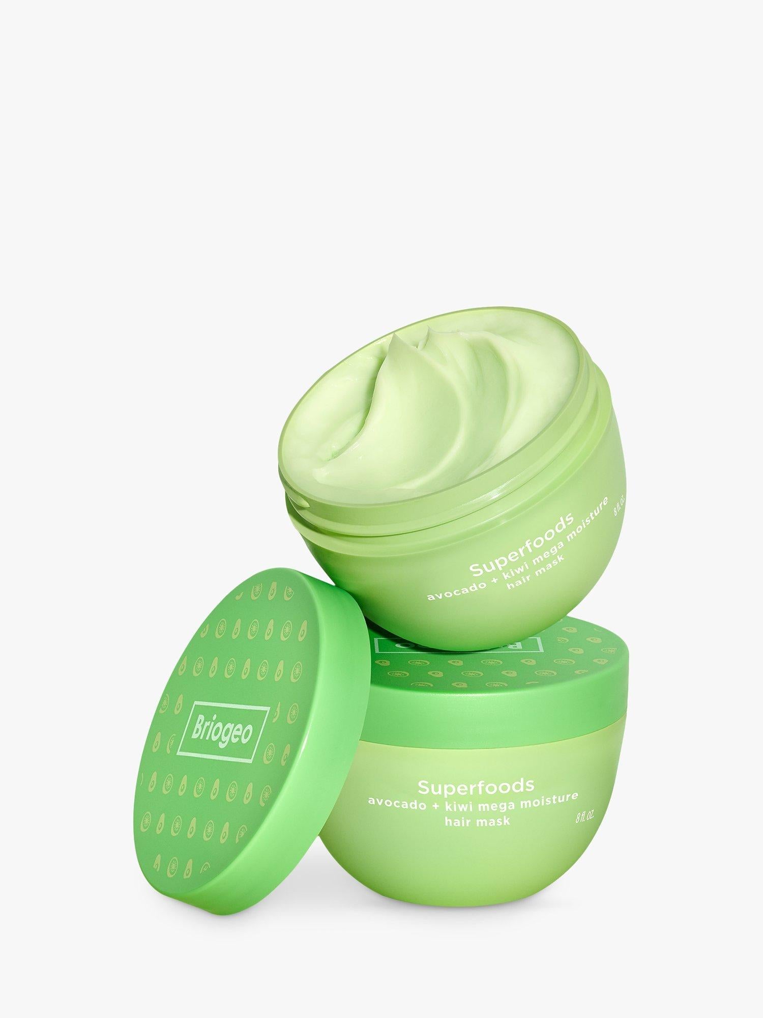 Briogeo avocado kiwi mega moisture hair mask 240ml - British product