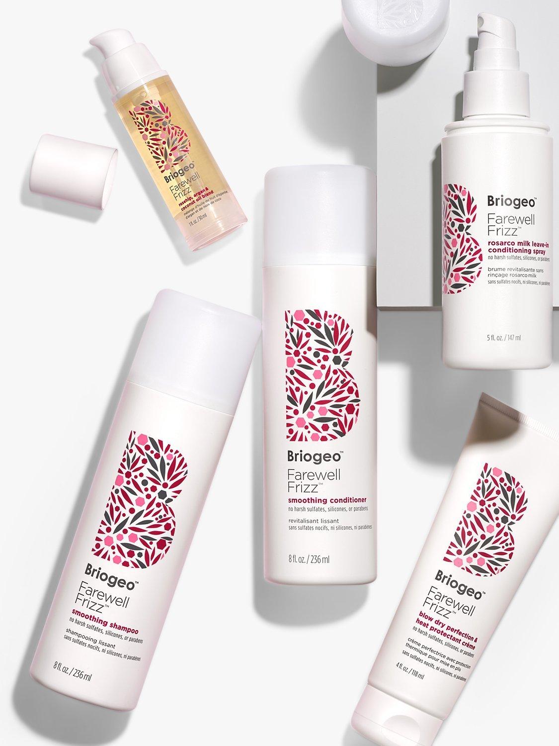 Briogeo Farewell Frizz Rosehip, Argan & Coconut Smoothing Shampoo 236ml - British product