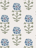 John Lewis Aria wallpaper lake blue (British brand)