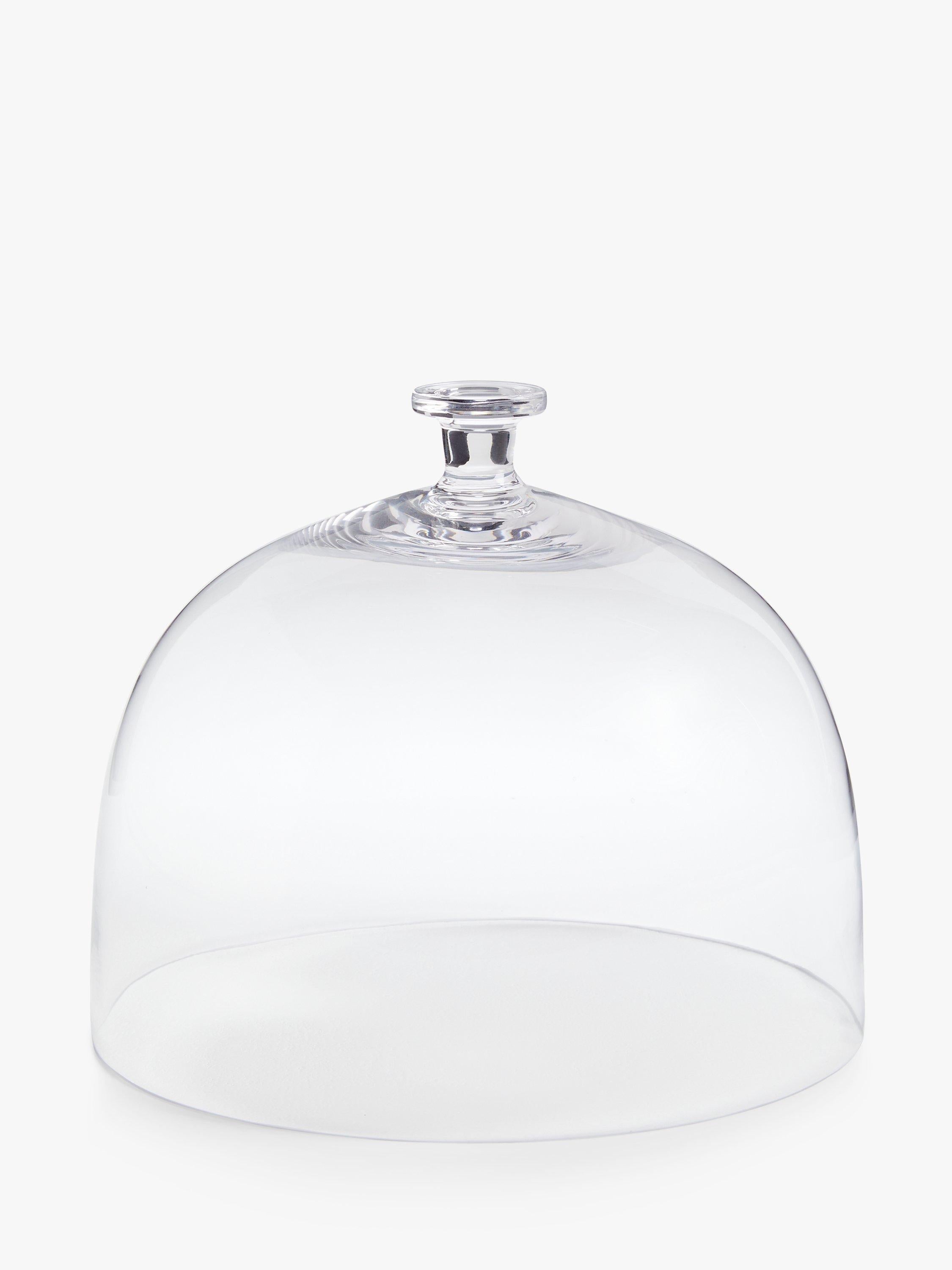 John Lewis clear glass serve dome 27.8cm, UK version