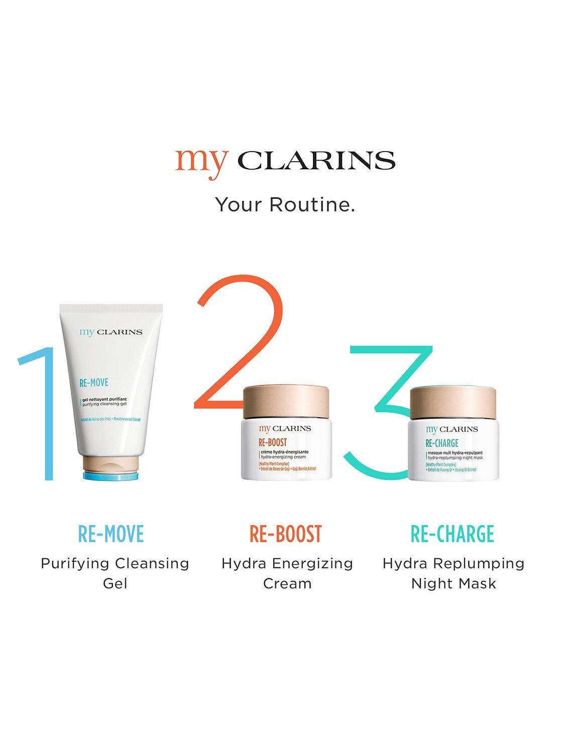 Clarins RE-BOOST Hydra-Energising Cream 50ml, imported from the UK