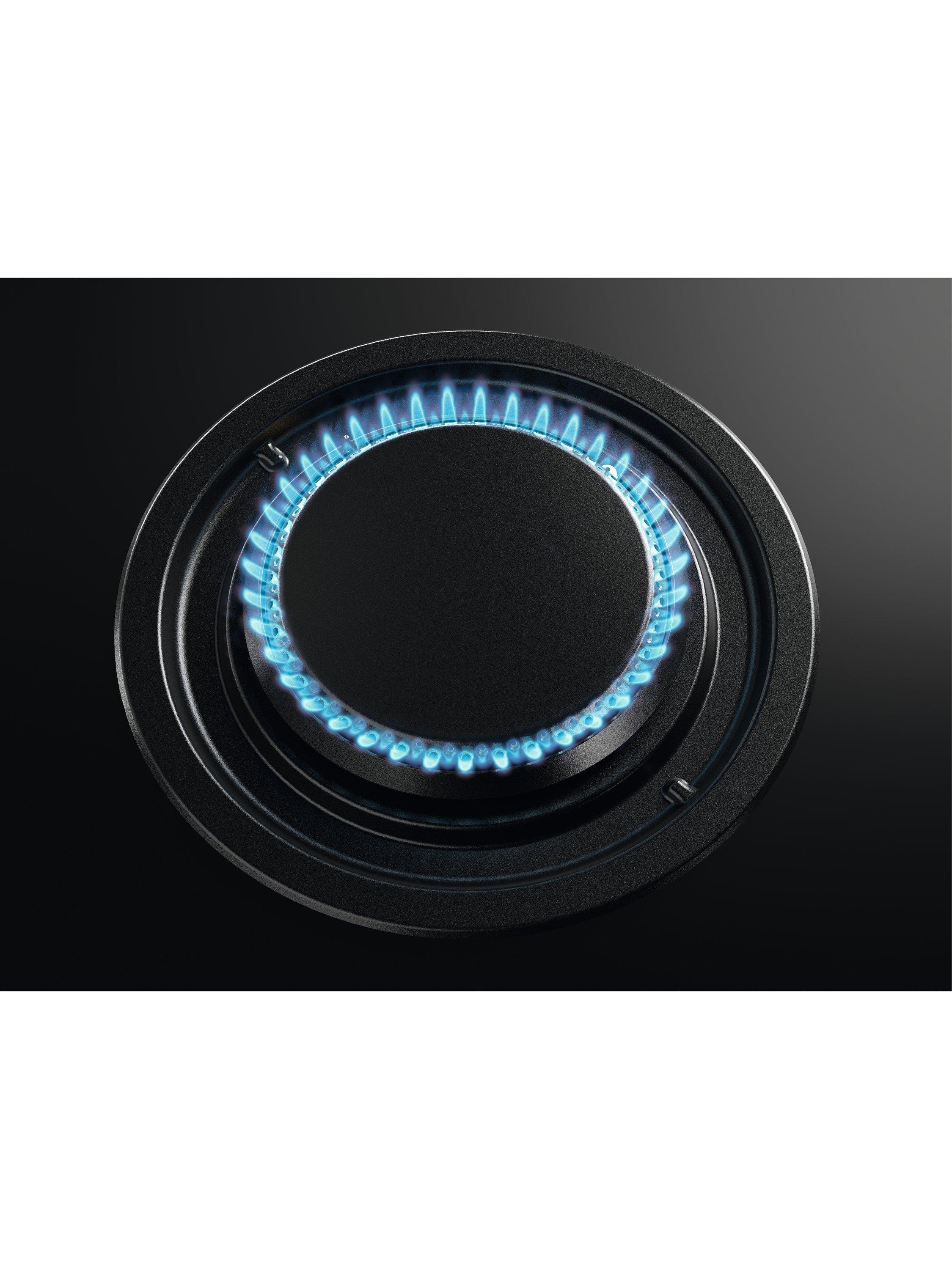 AEG stainless steel gas and induction hob - British product