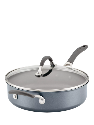 Circulon ScratchDefense Non-Stick Saute Pan with Lid and Helper Handle 28cm