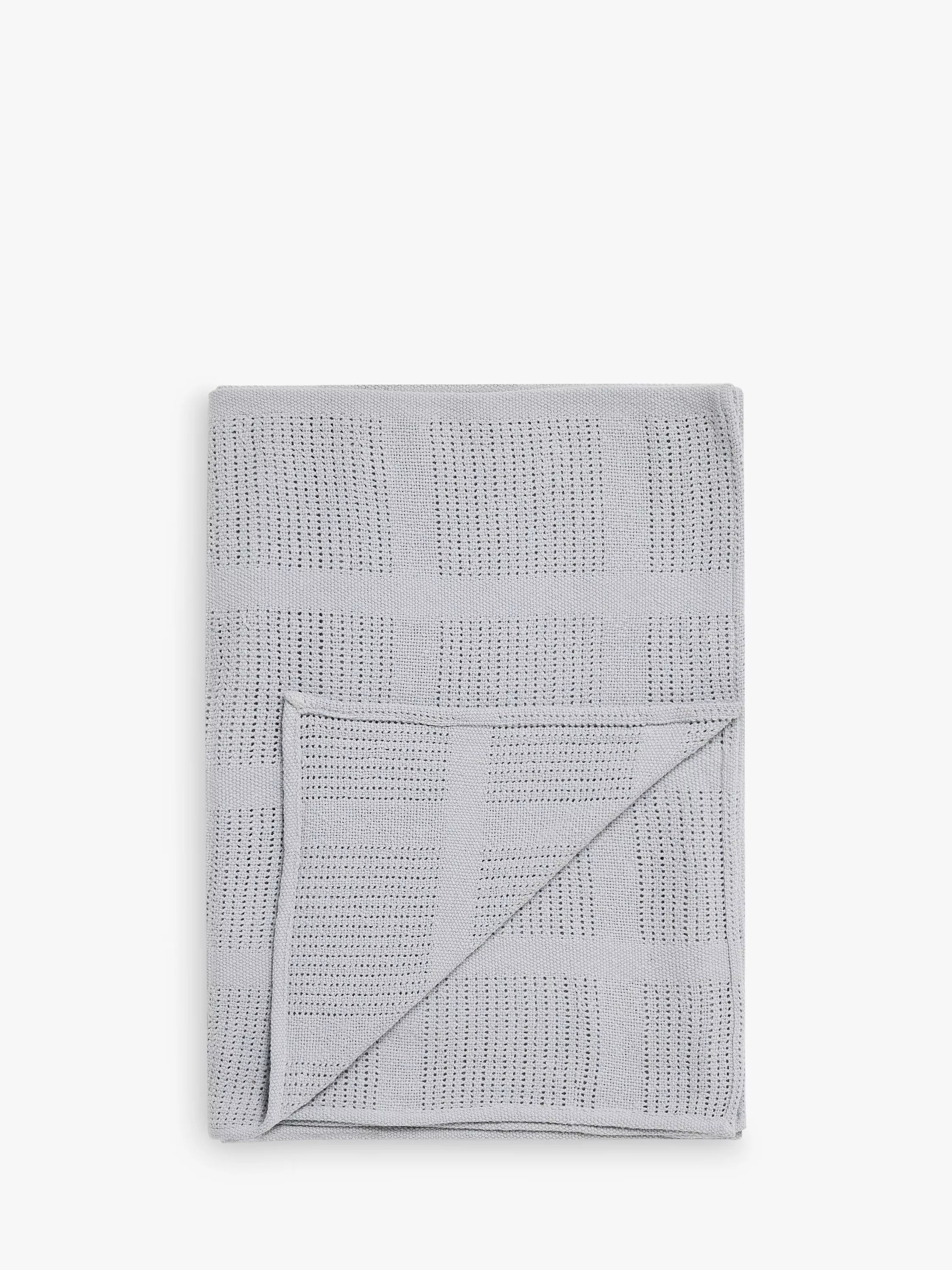 John Lewis baby cotton cellular blanket 100 x 150cm - British product