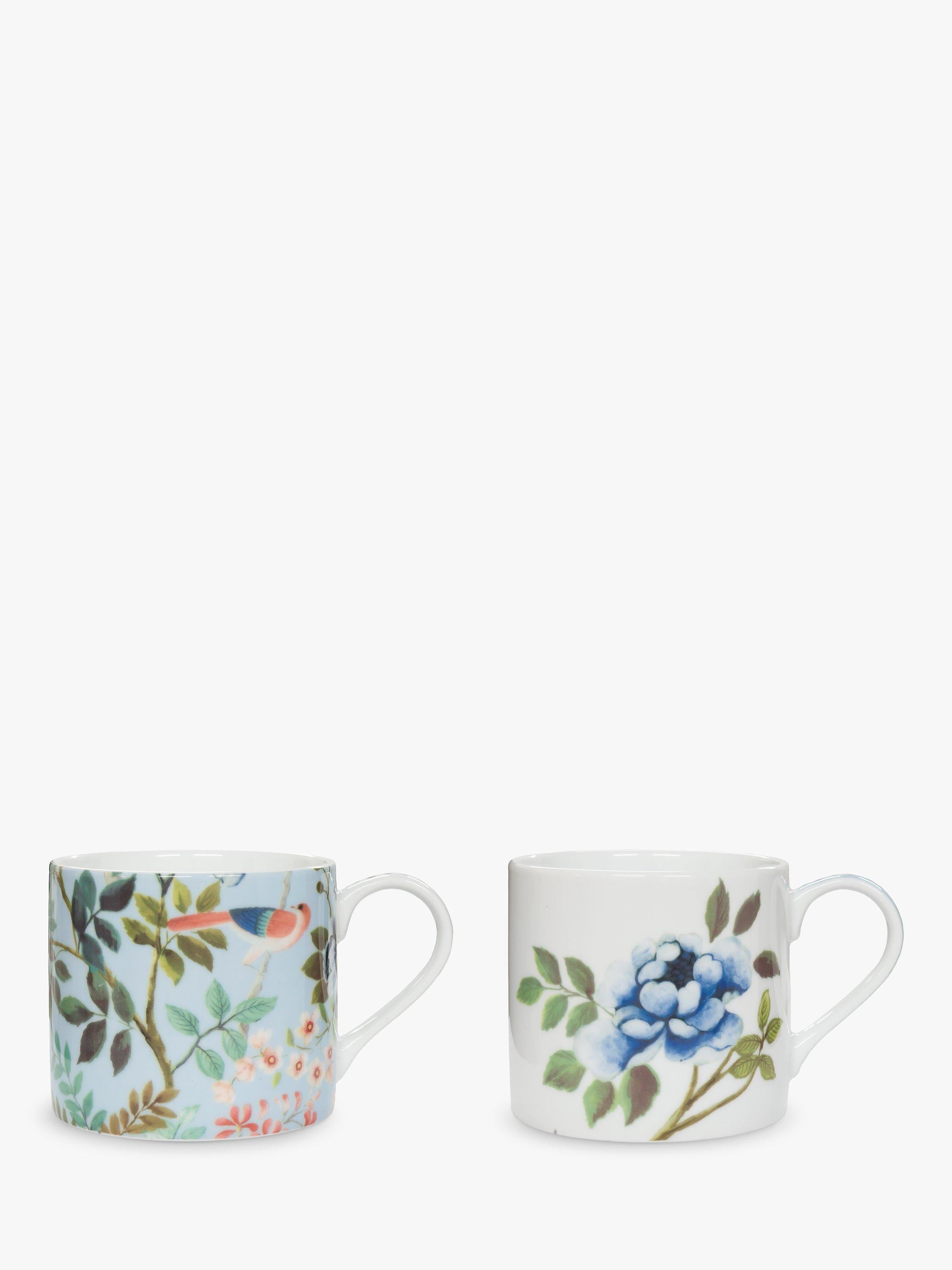 Designers Guild Porcelaine de Chine porcelain mugs set of two 290ml - British product