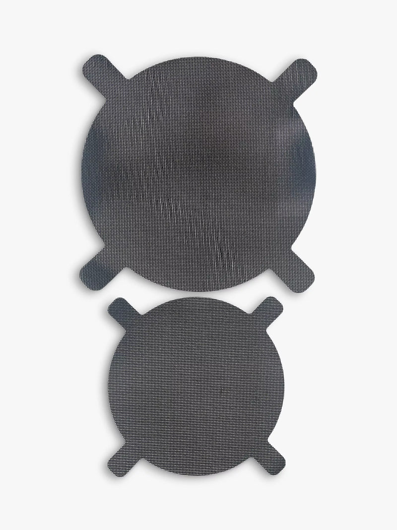 NoStik splatter guard pack of 2 24cm and 32cm, imported from the UK