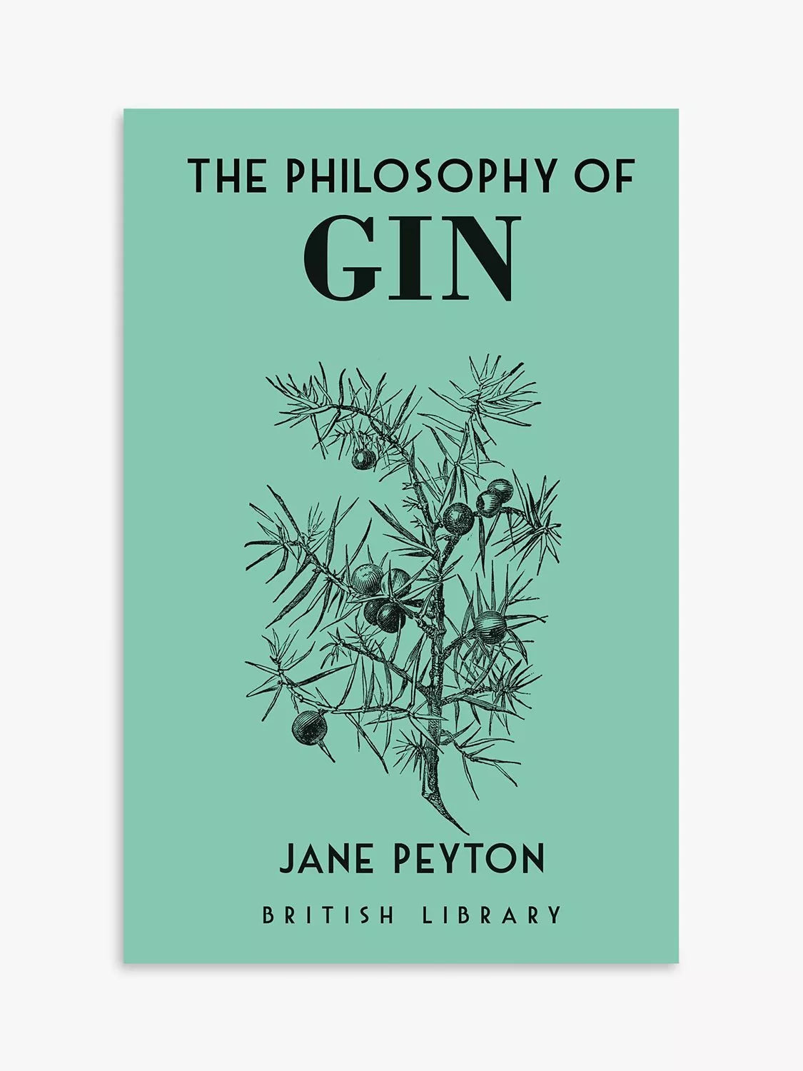 Allsorted The Philosophy of Gin Book, Green - British product
