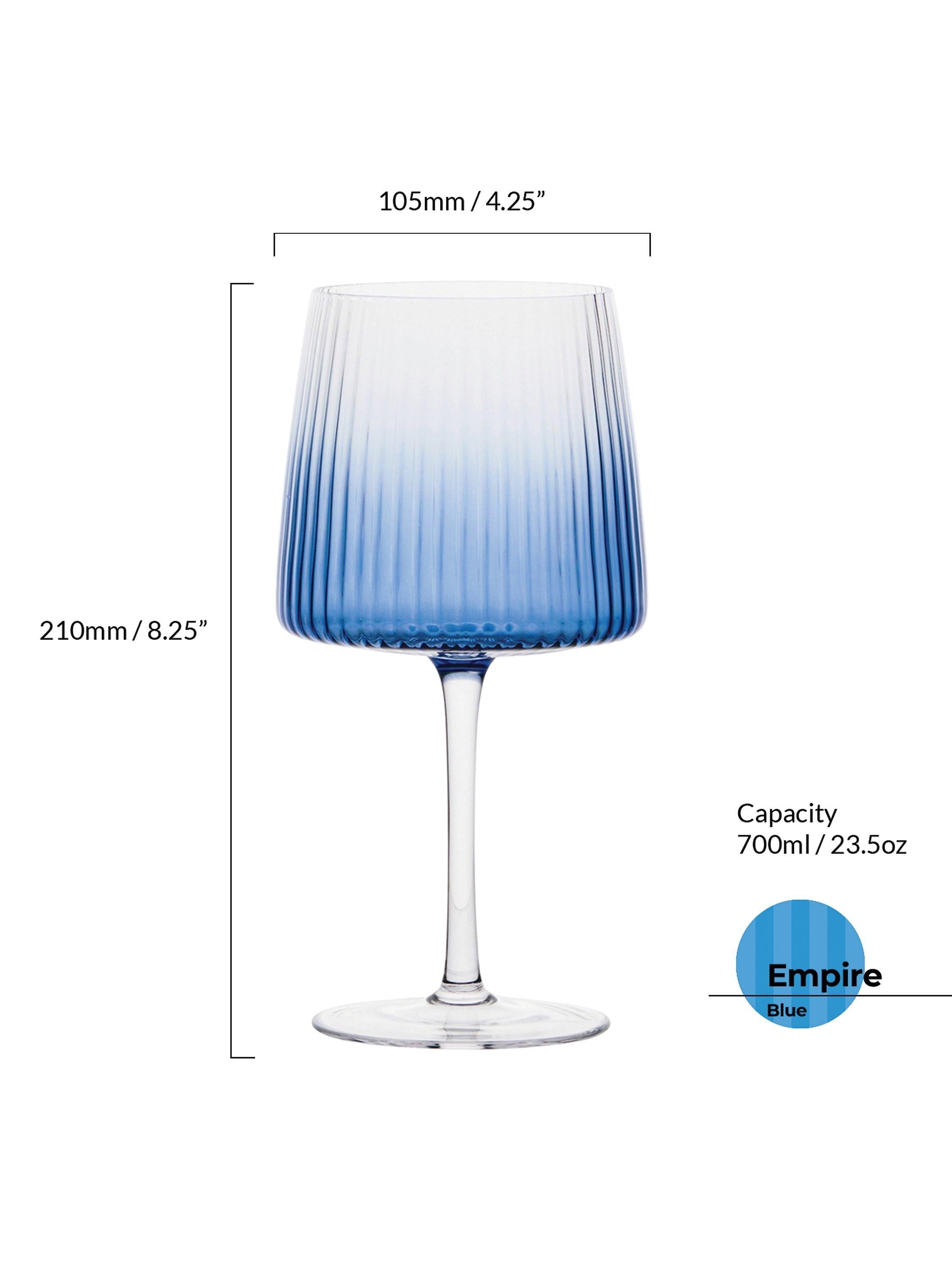 Anton Studio Designs Empire gin glasses set of 2 700ml - British product
