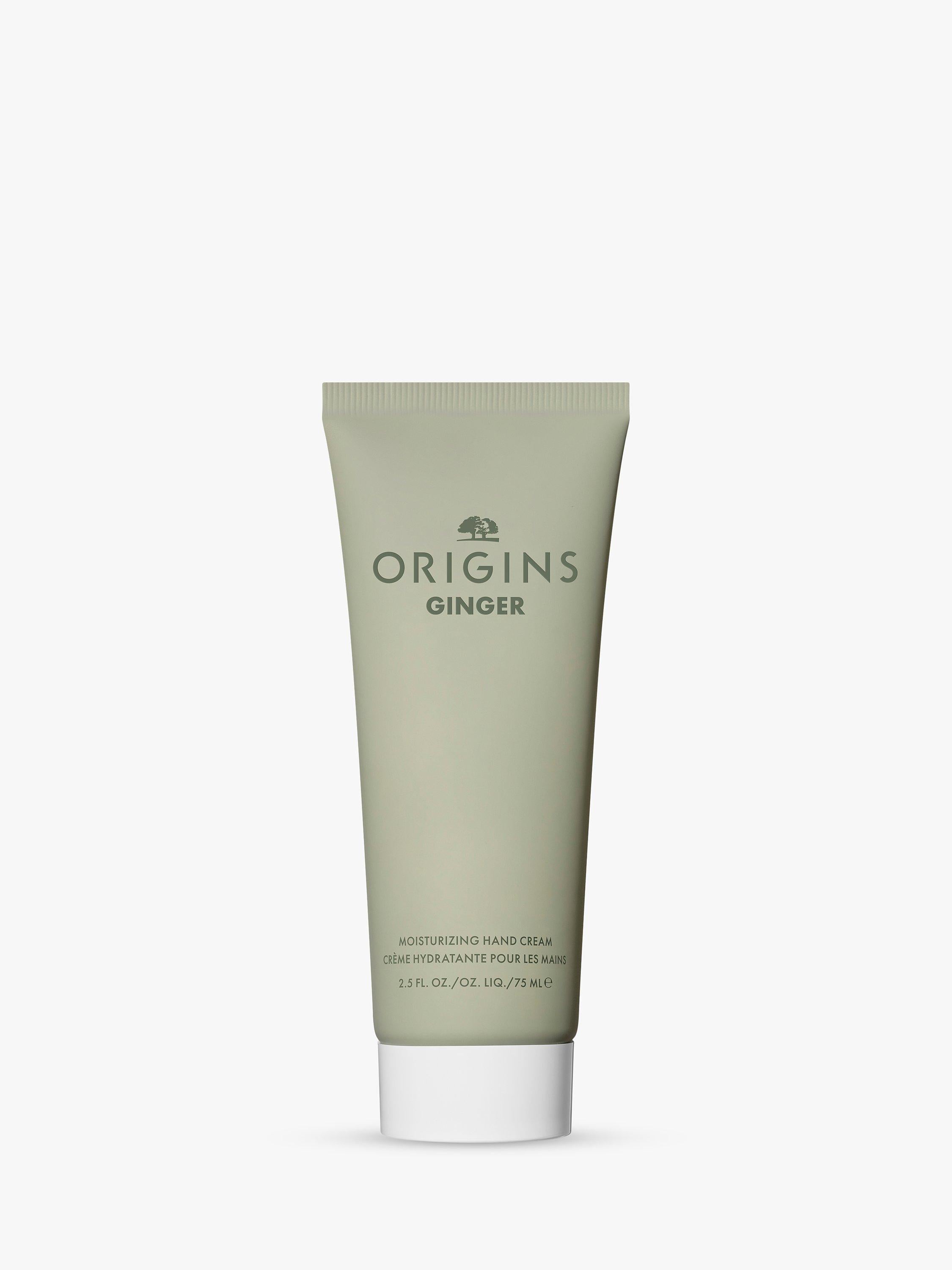 Origins Ginger Hand Cream 75ml, imported from the UK