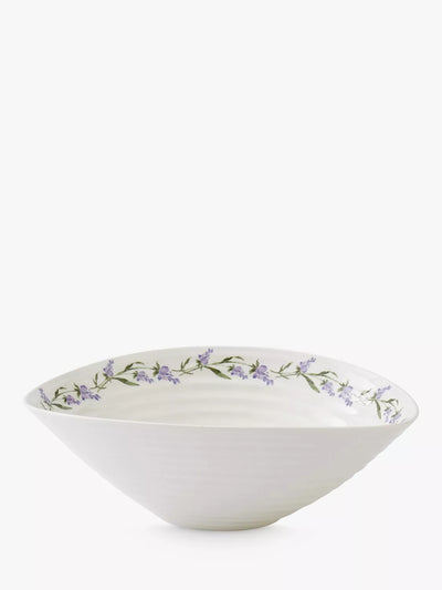 Sophie Conran for Portmeirion Lavandula Porcelain Serve Bowl White 34.5cm