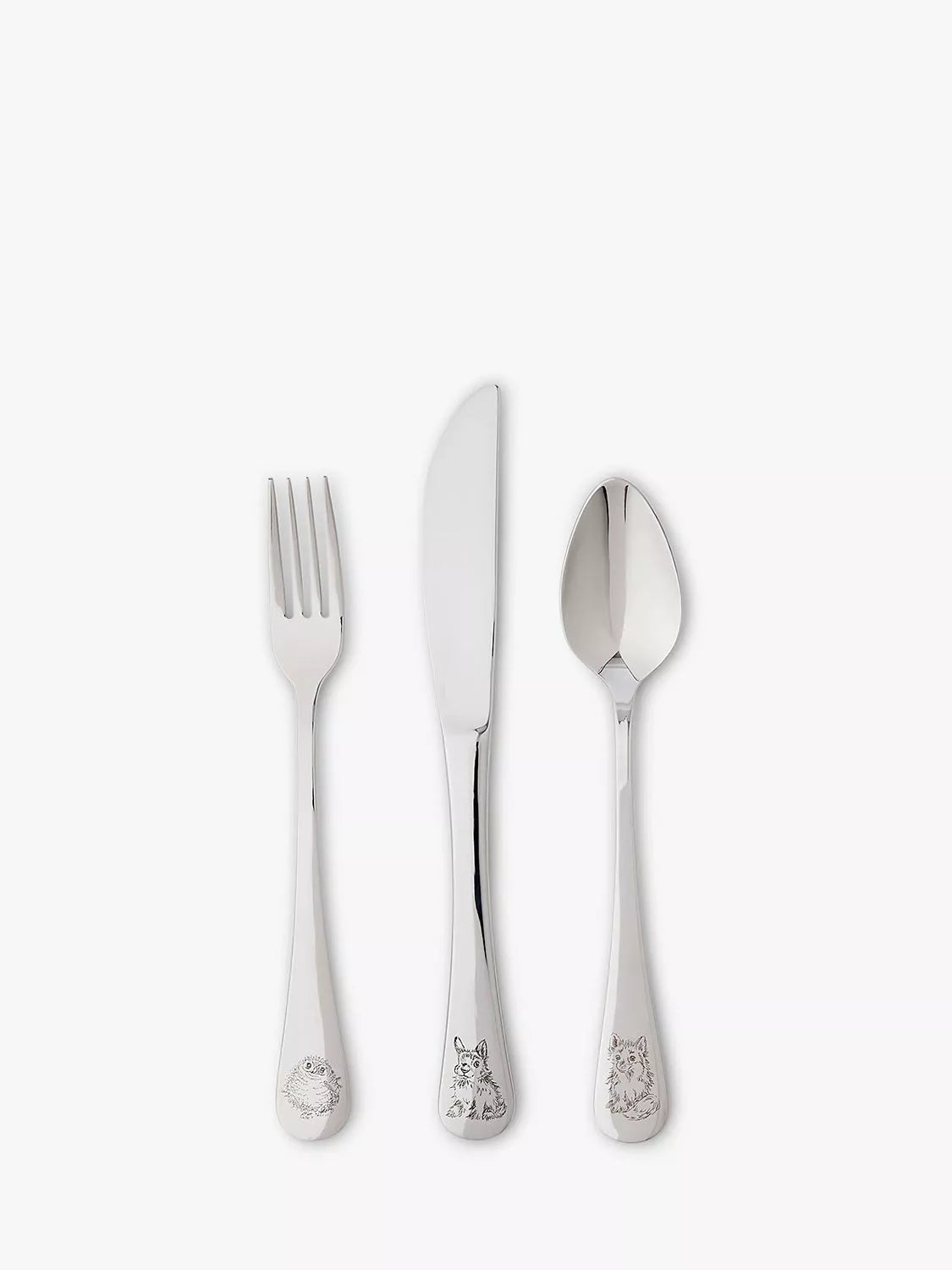 Wrendale Designs Little Wren kids cutlery set 3 piece (British brand)