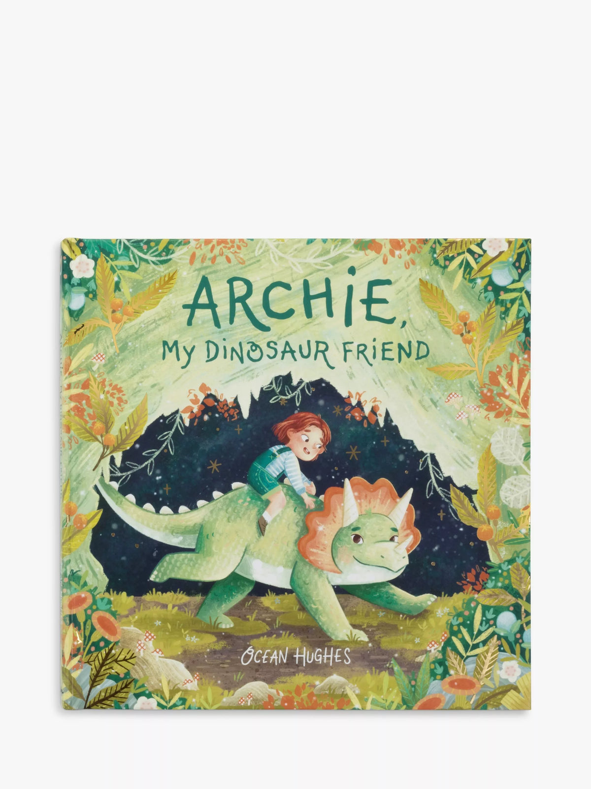 Jellycat Archie My Dinosaur Friends board book, UK version