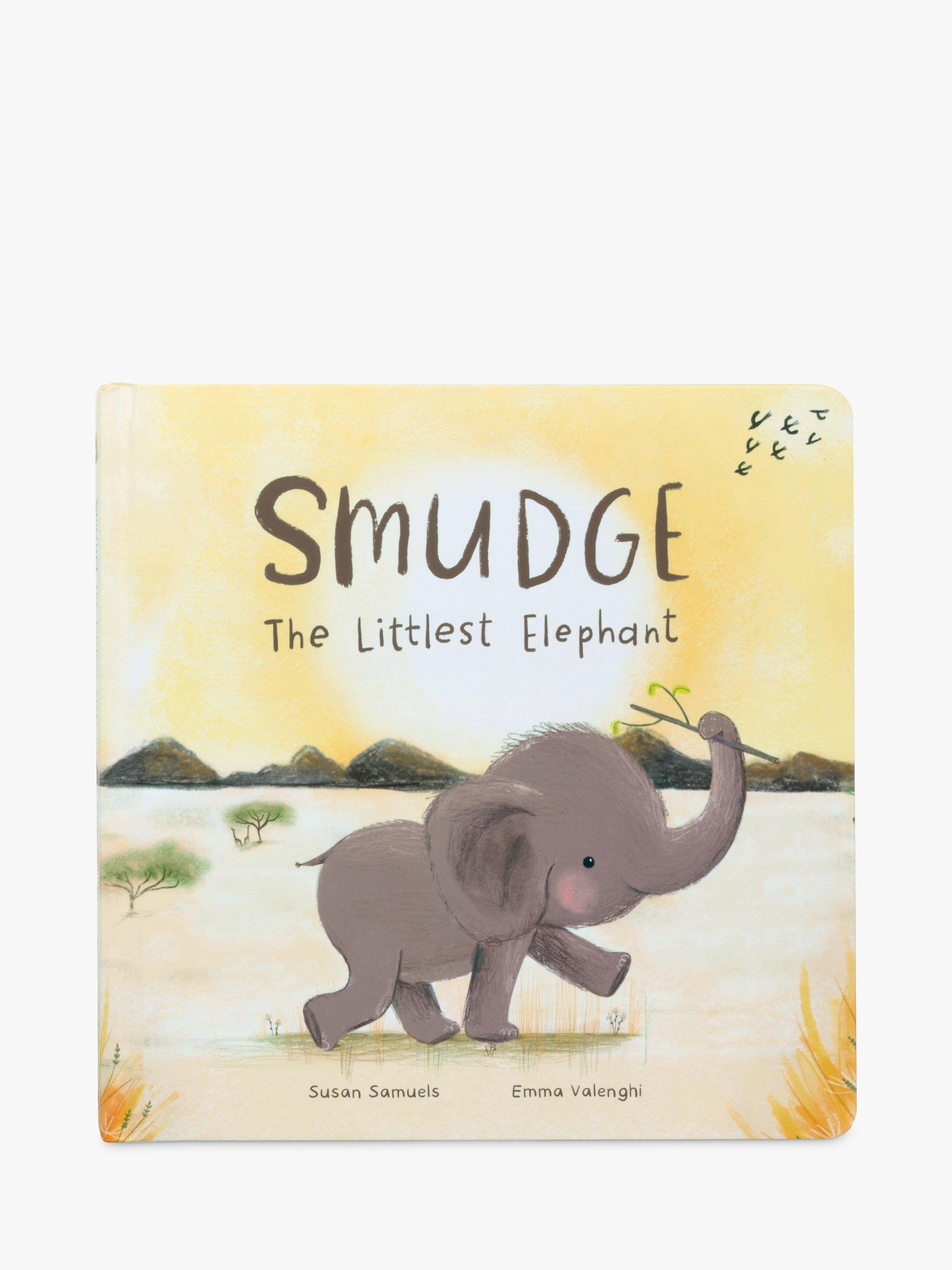 Jellycat Hardback Smudge The Elephant Childrens Story Book