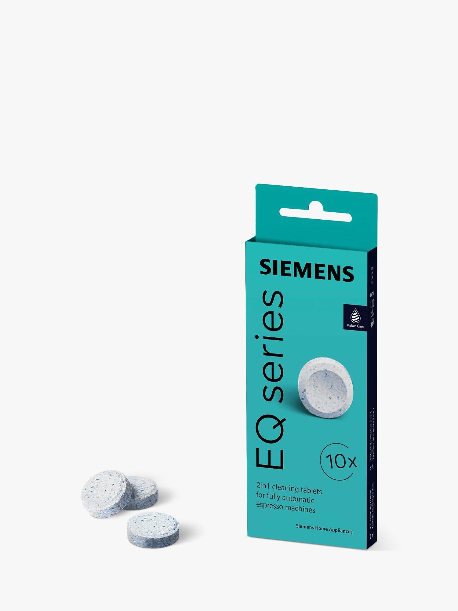 Siemens coffee machine descaling tablets pack of 3 (British brand)