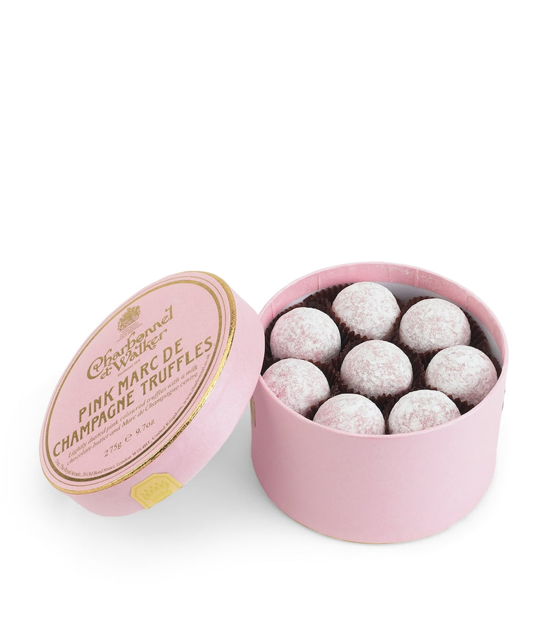 Charbonnel et Walker Pink Marc de Champagne Truffles (275g)