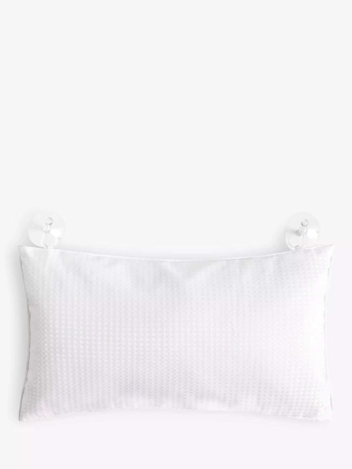 John Lewis waffle bath pillow in white, UK version