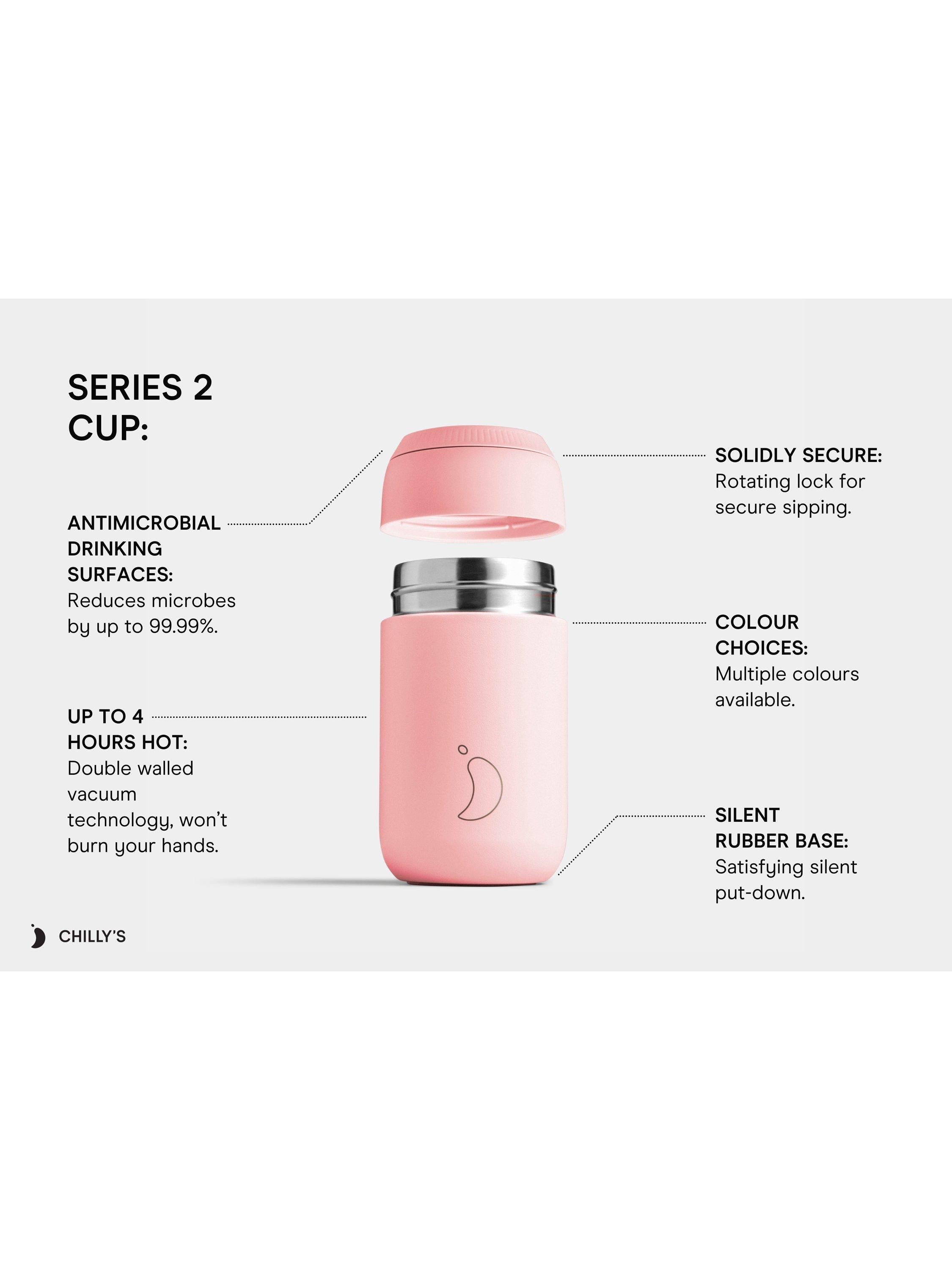 Chilly's Series 2 travel coffee cup 340ml - British product