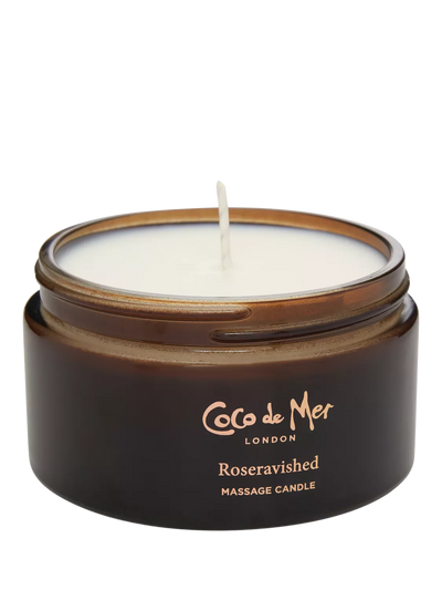 Rose and Sandalwood Massage Candle