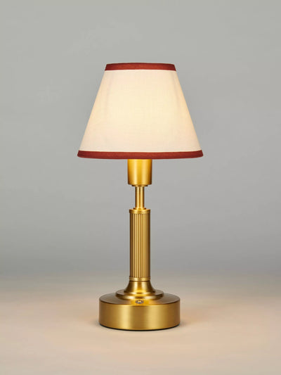 John Lewis Baily Rechargeable Portable Brass Table Lamp