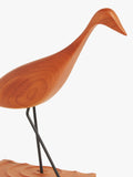 John Lewis carved wooden egret statue, UK version