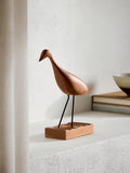 John Lewis carved wooden egret statue, UK version