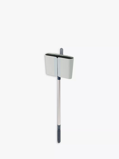 Joseph Joseph CleanStore Long Handled Bristle Broom with Wall Storage Holder