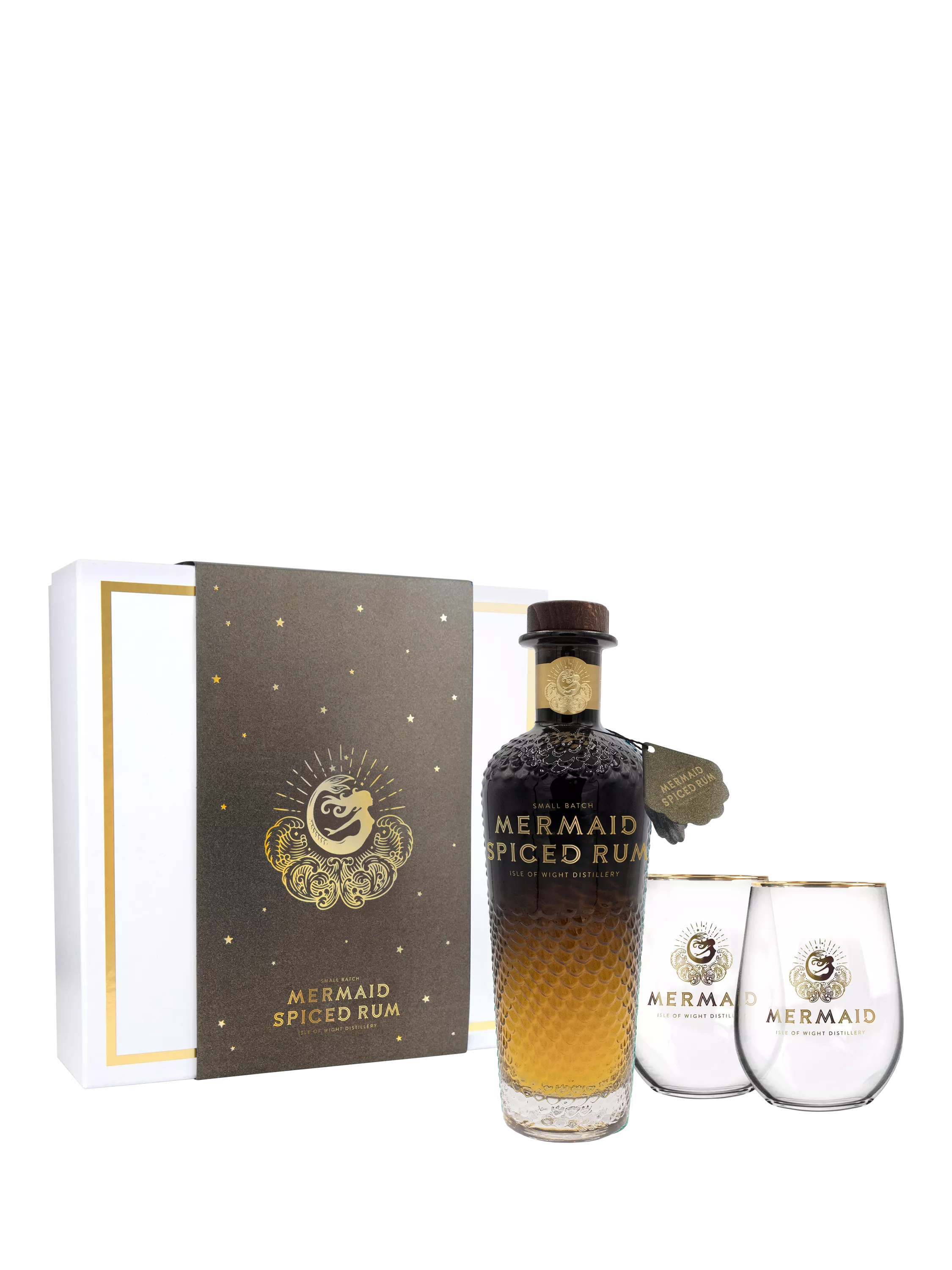 Mermaid Spiced Rum by Isle of Wight Distillery, 70cl, imported from the UK