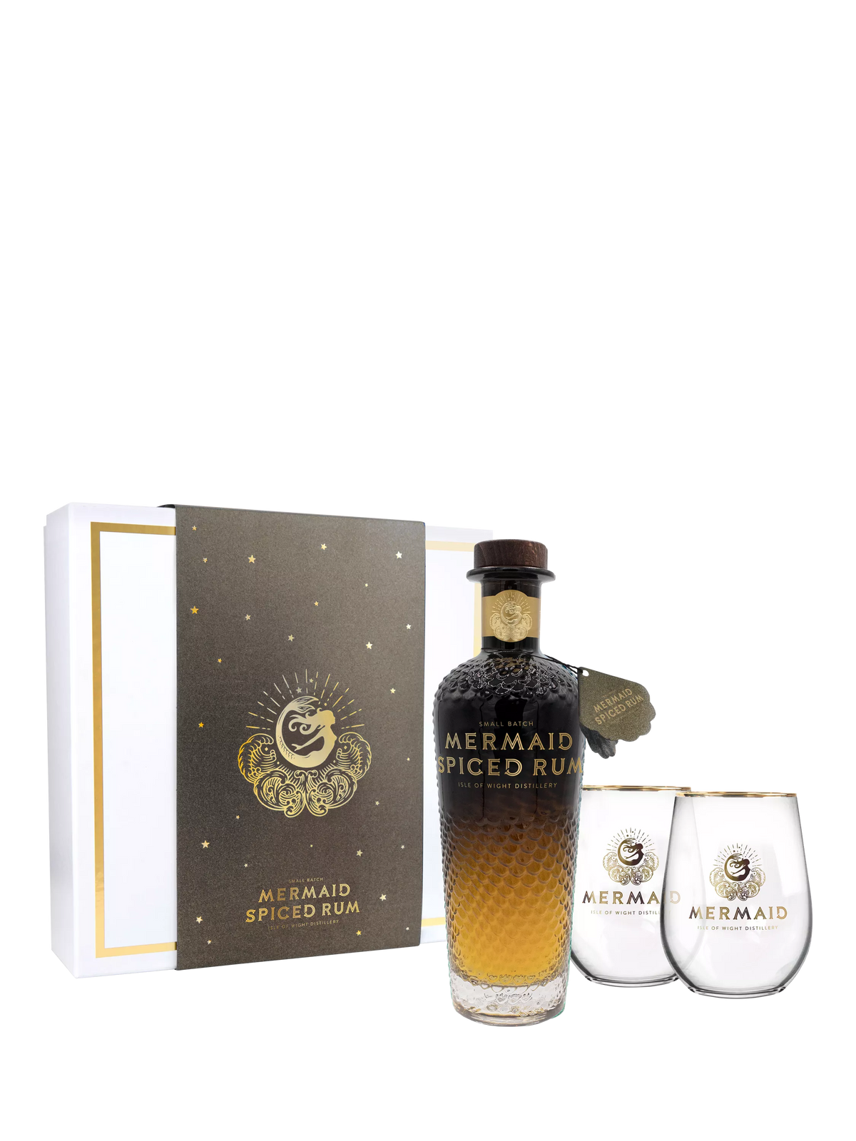 Mermaid Spiced Rum by Isle of Wight Distillery, 70cl, imported from the UK
