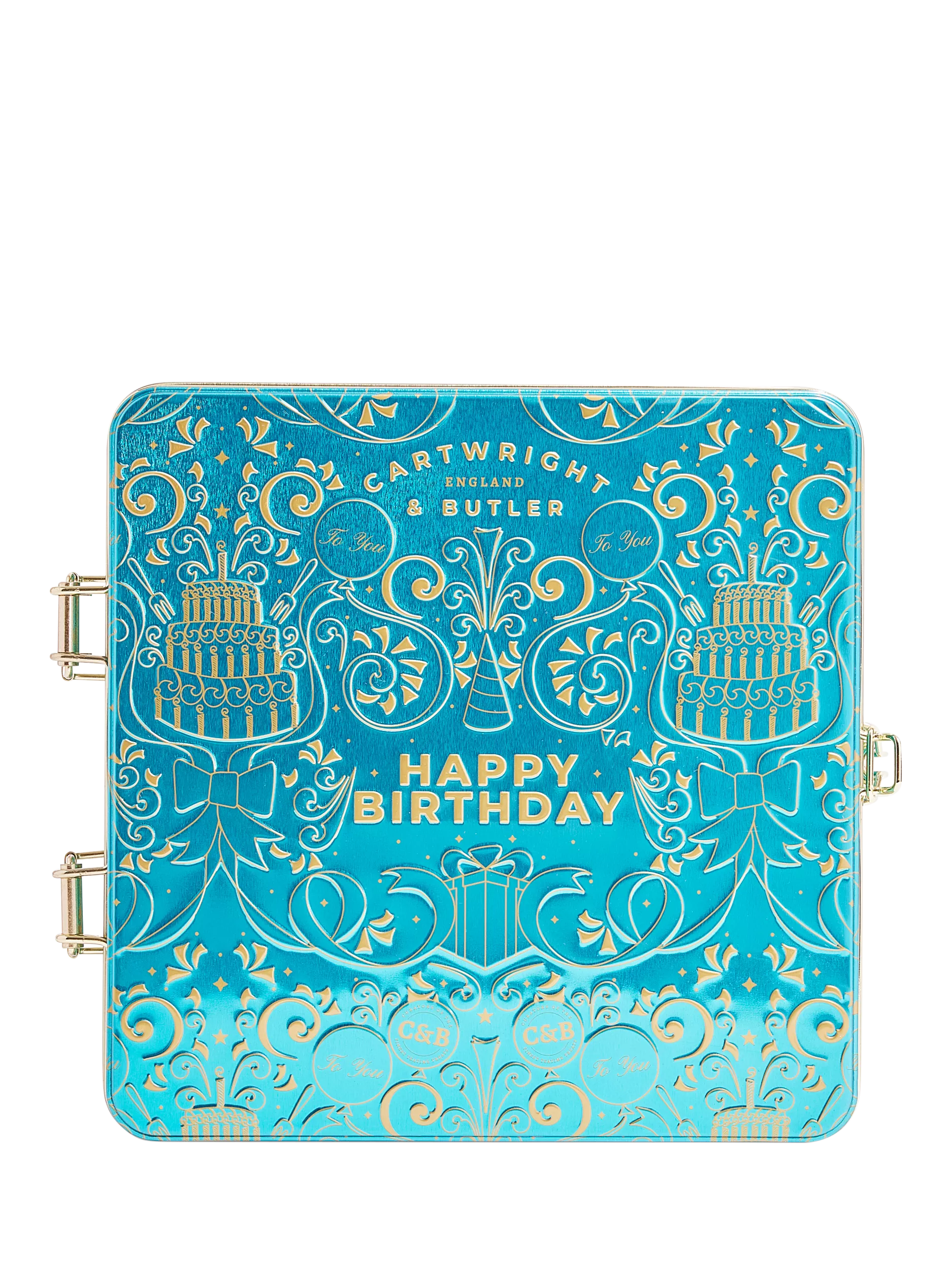 Cartwright & Butler Happy Birthday Treat Selection Tin - British product